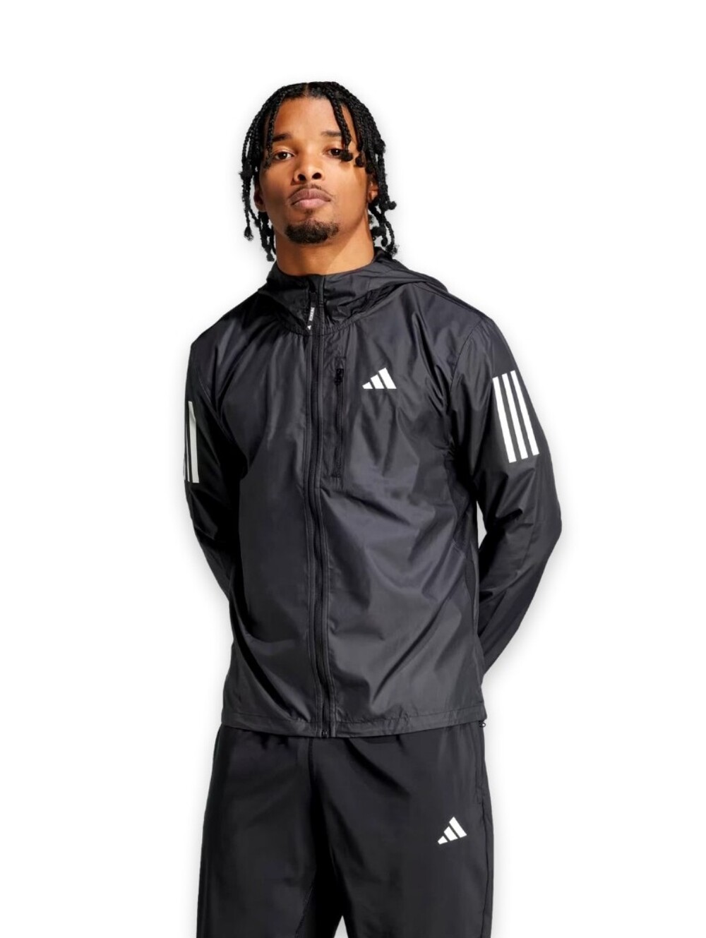 Adidas Own The Run Jacket Men's XXL Full Zip Outdoor